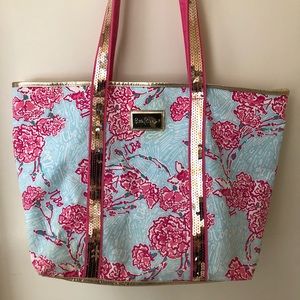 Pi Beta Phi Lilly Sparkle Tote